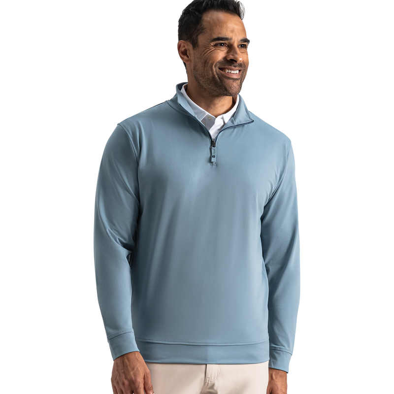 Approach Quarter-Zip - Steel Blue