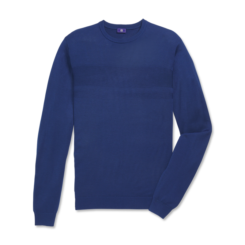 Tonal Block Crewneck Sweater - Horizon