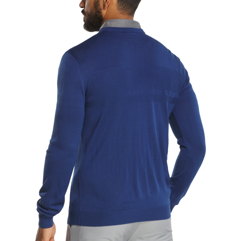 Tonal Block Crewneck Sweater - Horizon