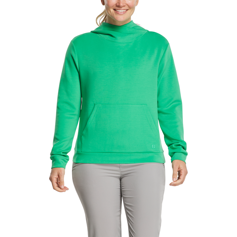 Cowl Hoodie Women - Emerald
