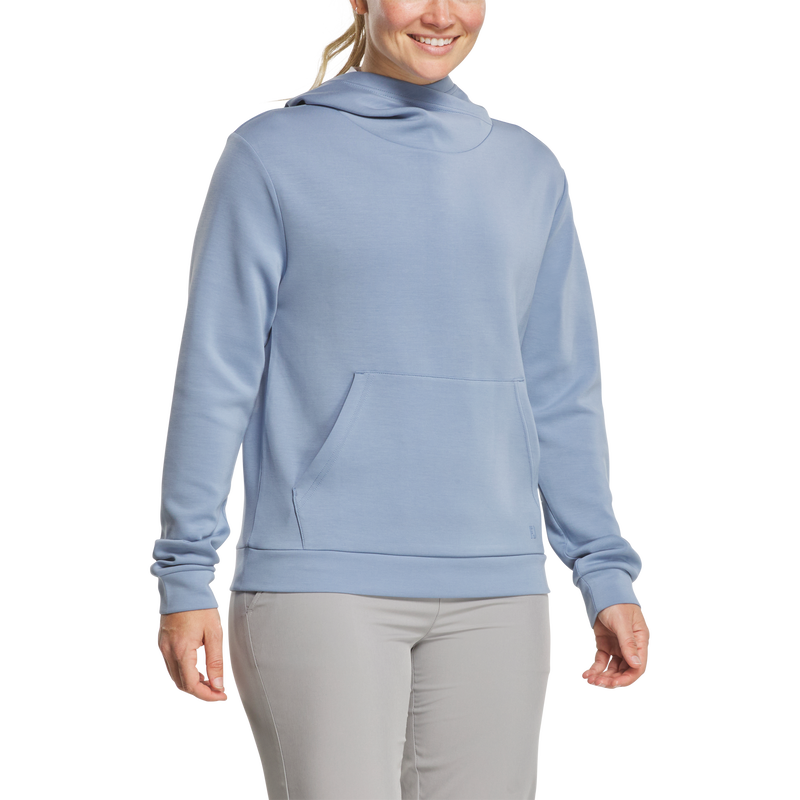Cowl Hoodie Women - Blue Stone