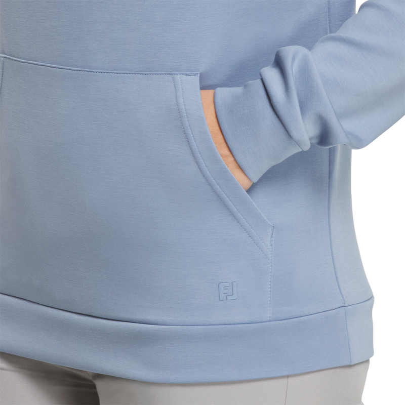 Cowl Hoodie Women - Blue Stone