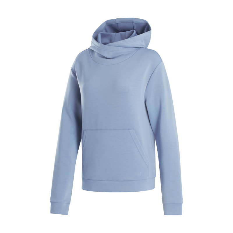 Cowl Hoodie Women - Blue Stone