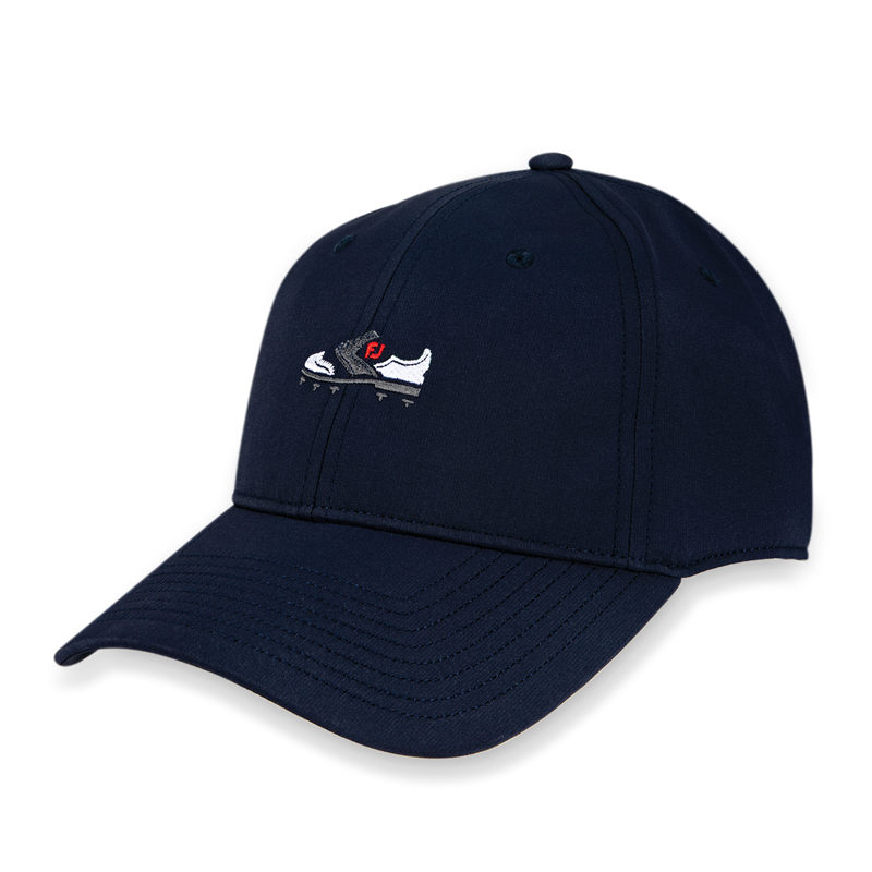 Shoe Logo Performance Hat - Navy / Shoe Logo