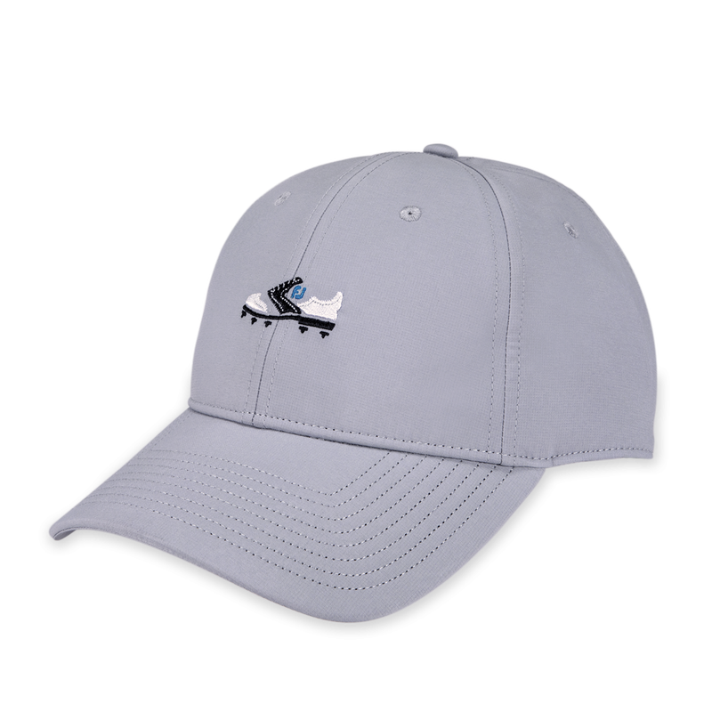 Shoe Logo Performance Hat - Grey / Shoe Logo