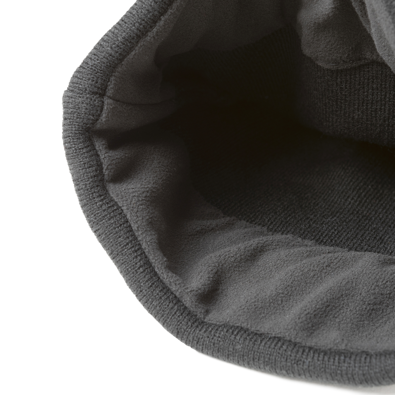 Striped Pom Pom - Charcoal