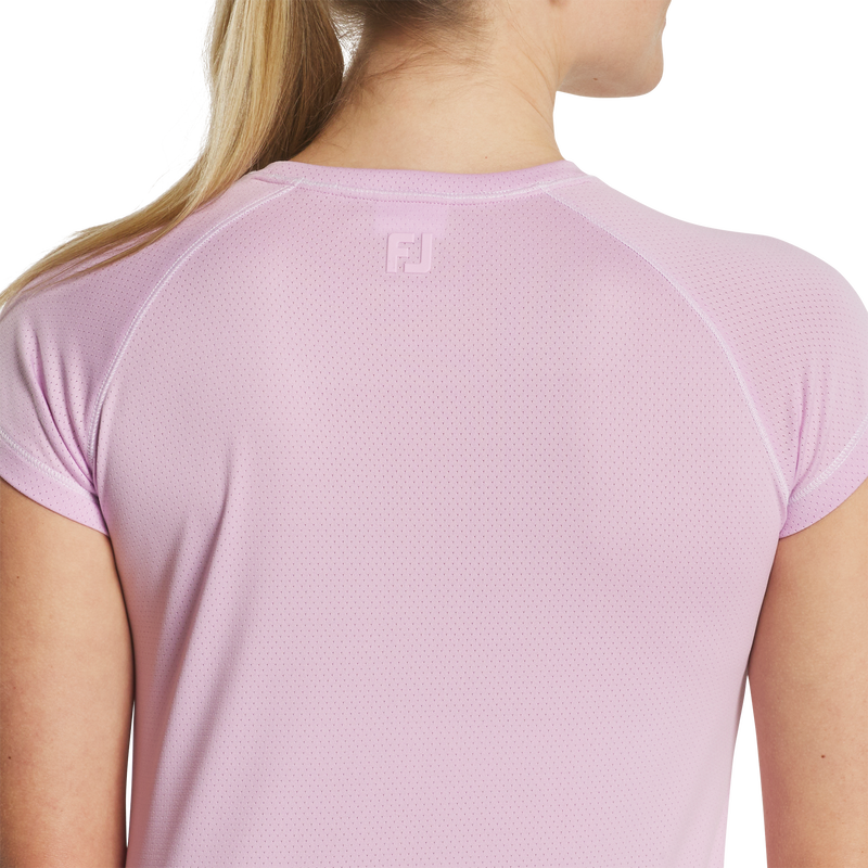 Short Sleeve Crew Neck Women (Women's) - Orchid