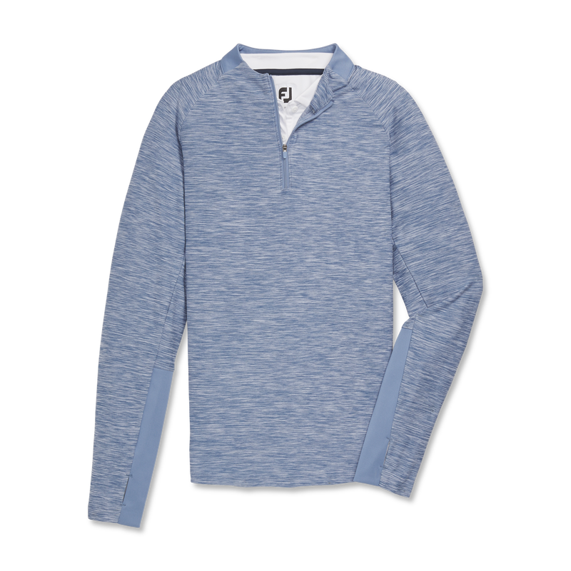 Space Dye Quarter-Zip Mid-Layer Women - Blue Stone
