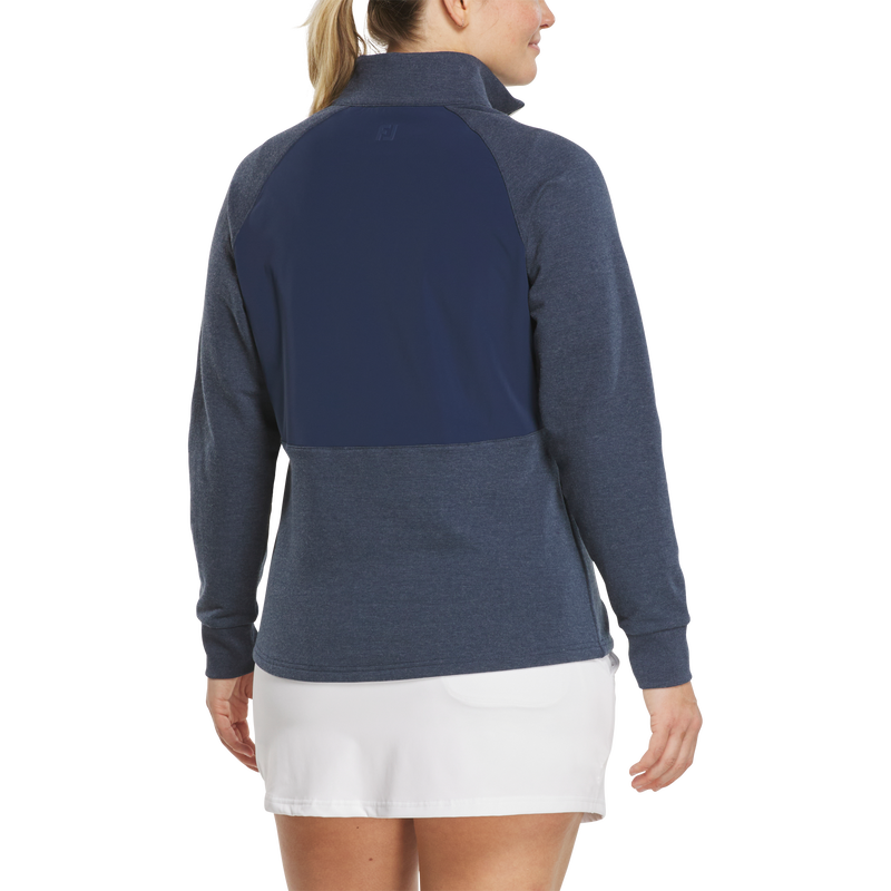 Hybrid Quarter-Zip Women - Navy
