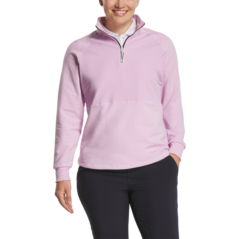 Hybrid Quarter-Zip Women - Orchid