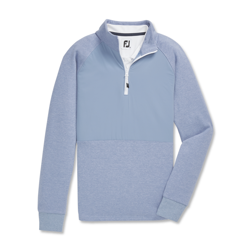 Hybrid Quarter-Zip Women - Blue Stone