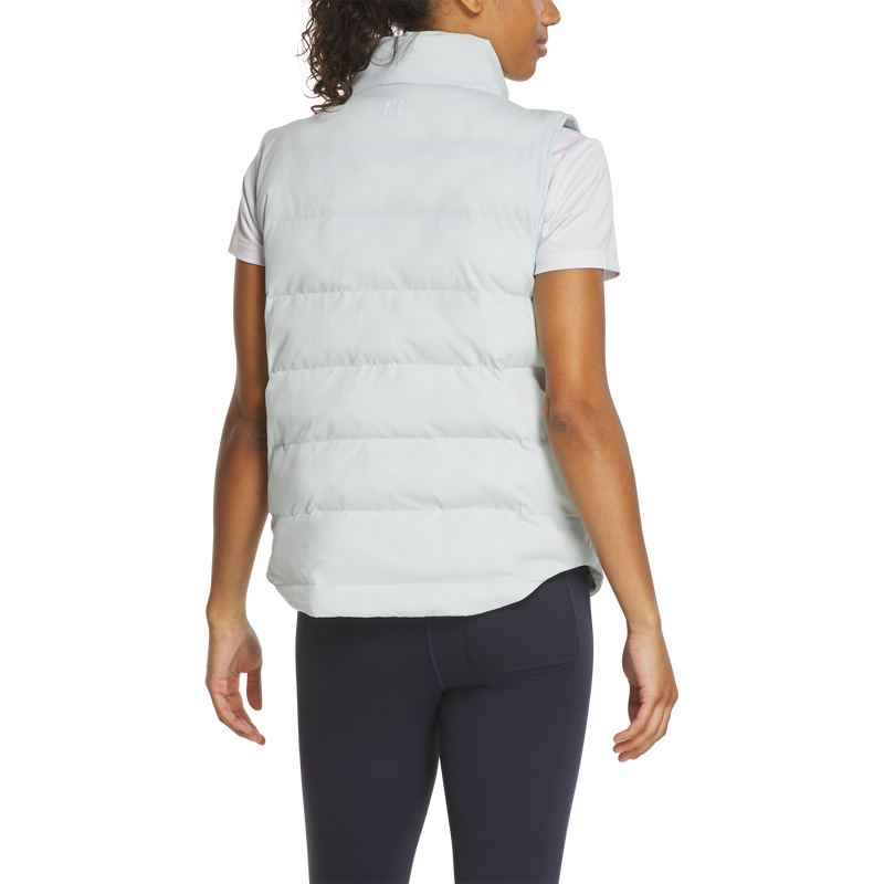 ThermoSeries Insulated Vest Women - Ice Blue / Charcoal