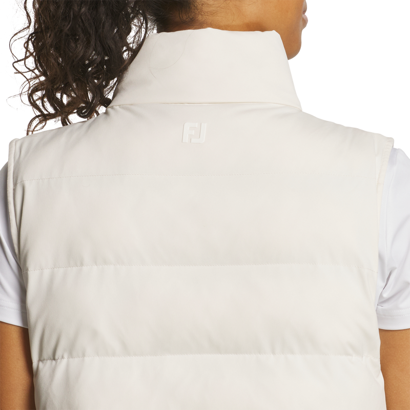 ThermoSeries Insulated Vest Women - Off White / Ice Blue