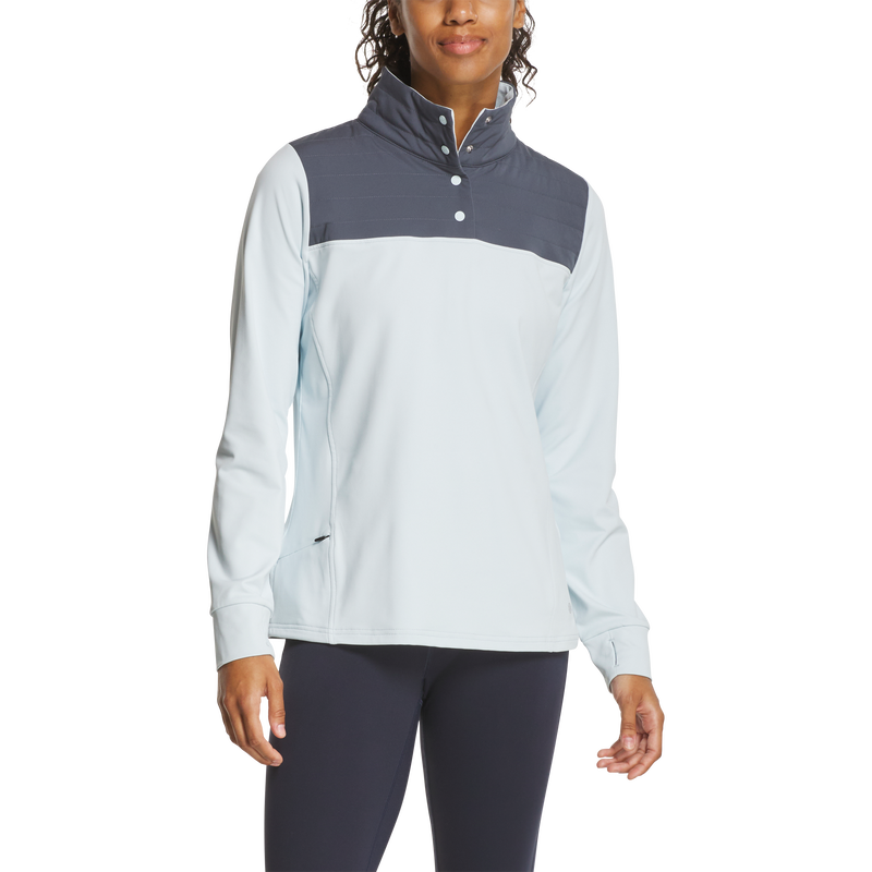 ThermoSeries OTH Mid-Layer Women - Ice Blue / Charcoal
