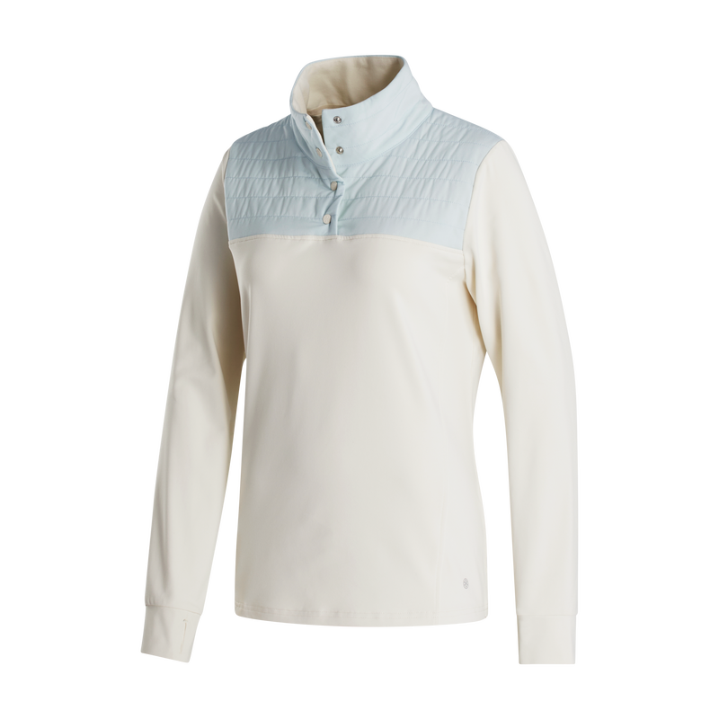 ThermoSeries OTH Mid-Layer Women - Off White / Ice Blue