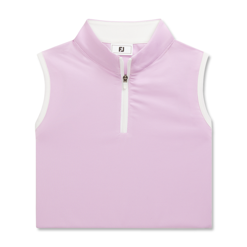 Sleeveless Quarter-Zip Junior Girl (Junior) - Orchid