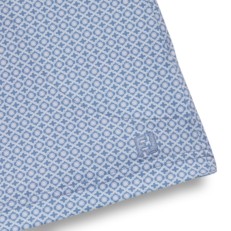 Skort Junior Girl - Blue Stone Geo Print