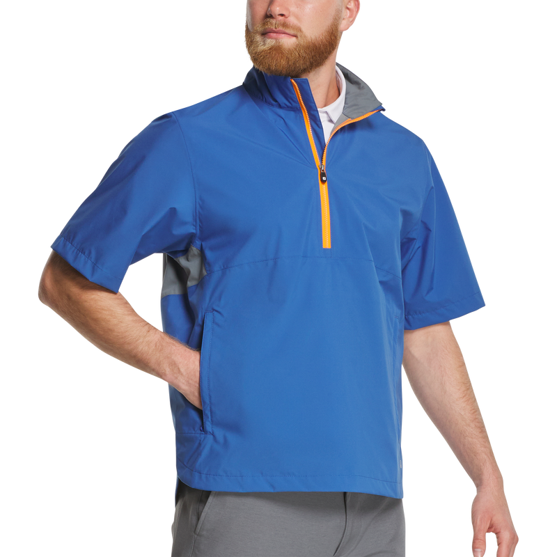 HydroLite X Short Sleeve Rain Shirt - Indigo / Basalt