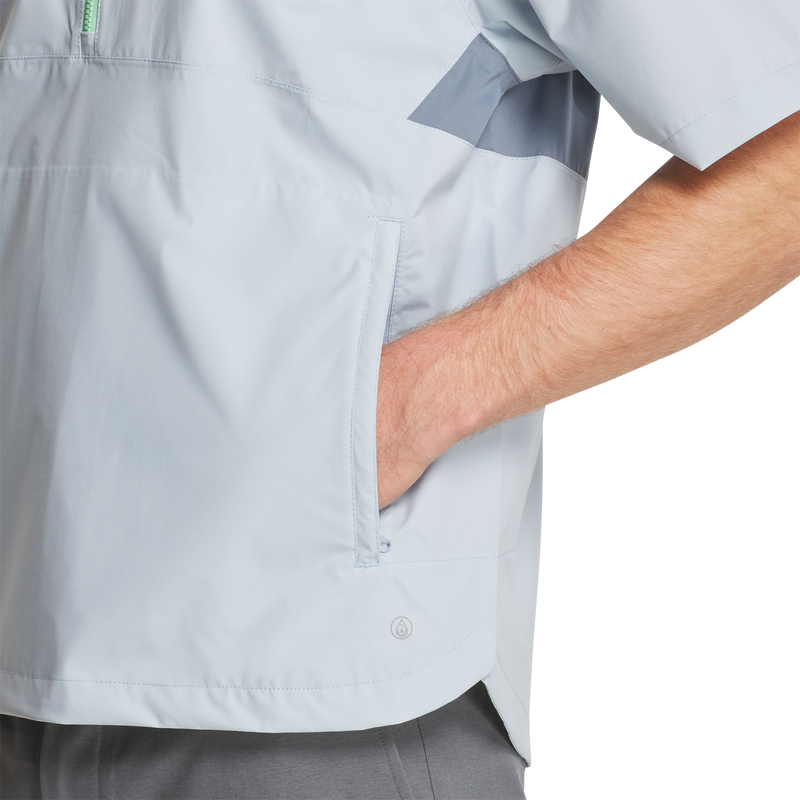 HydroLite X Short Sleeve Rain Shirt - Niagra / Flint