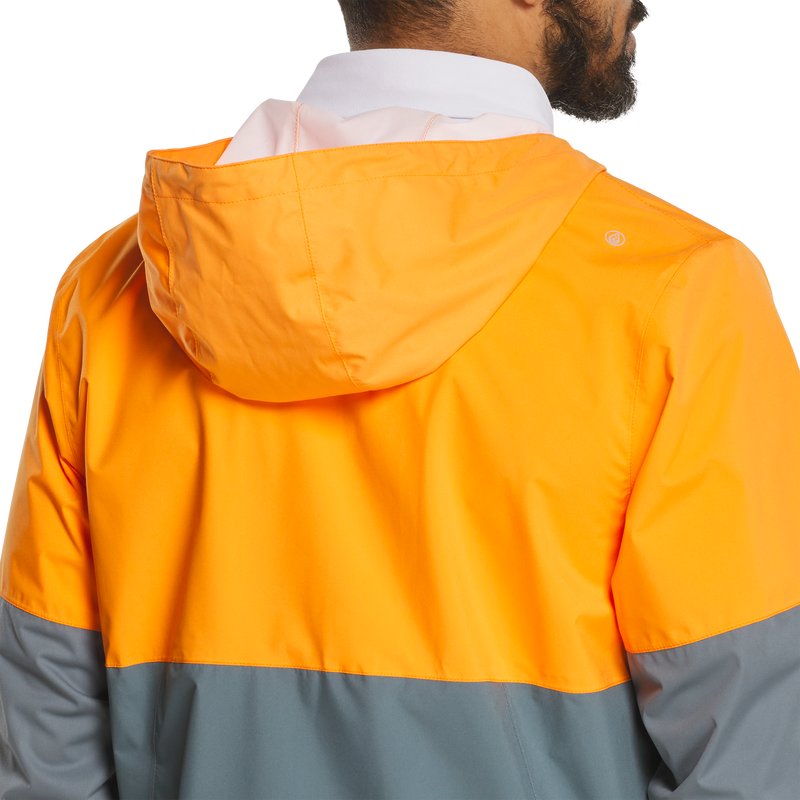 HydroLite X Rain Hoodie - Solar / Basalt