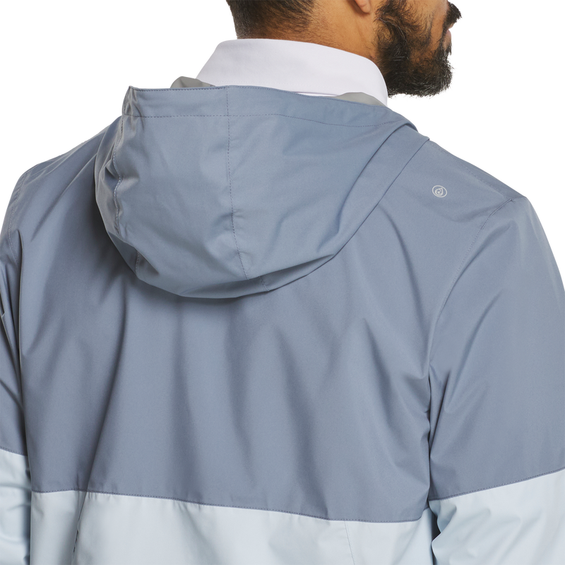 HydroLite X Rain Hoodie - Flint / Niagra