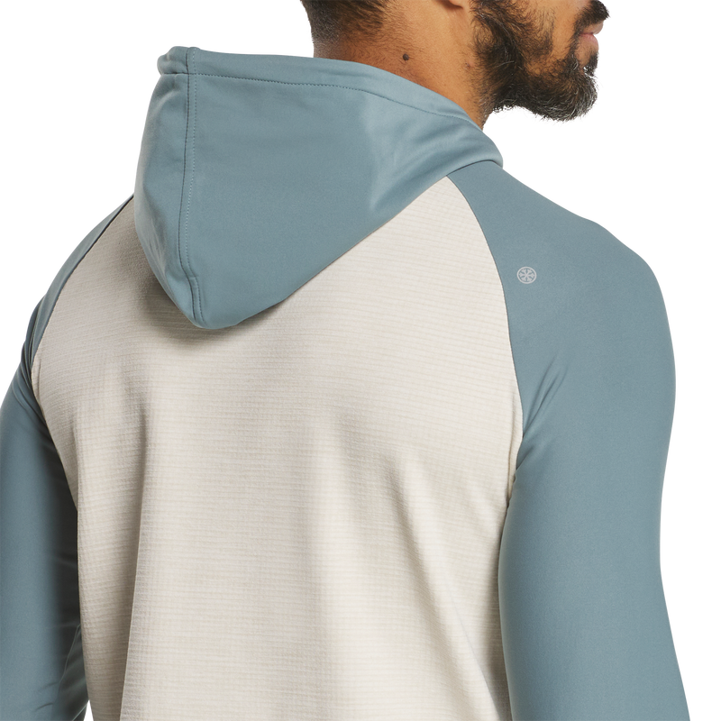ThermoSeries Pullover Hoodie - Stone / Green