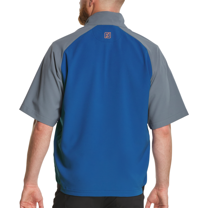Zephyr Short Sleeve Windshirt - Indigo / Basalt