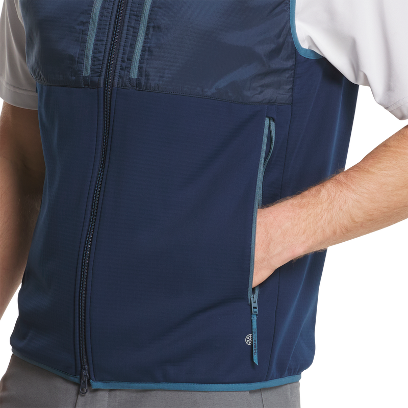 ThermoSeries Fleece Vest - Navy