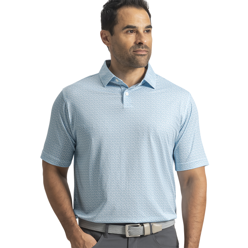 Floral Mark Lisle - Blue Reef / Sea Glass / White