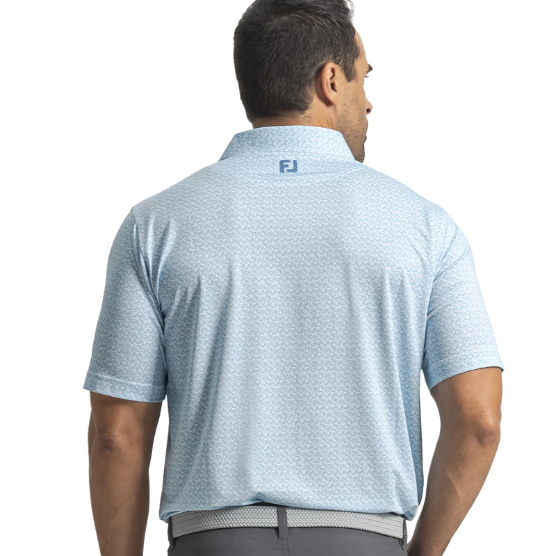 Floral Mark Lisle - Blue Reef / Sea Glass / White