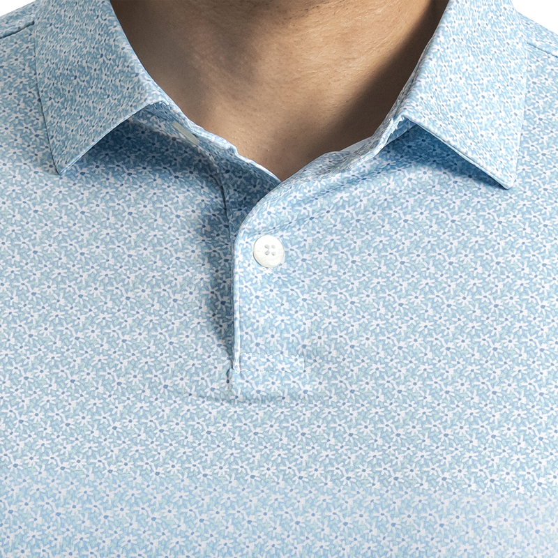 Floral Mark Lisle - Blue Reef / Sea Glass / White