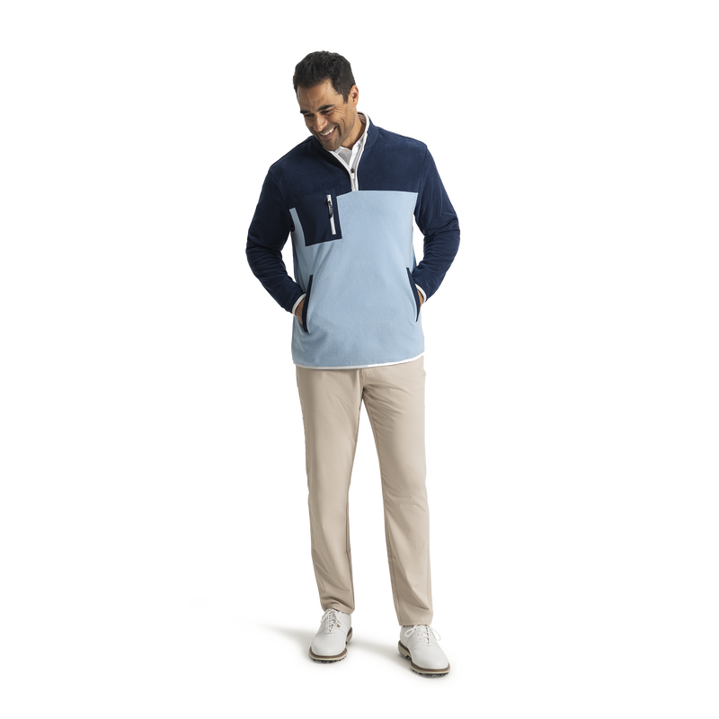 Polar Fleece - Navy / Light Blue