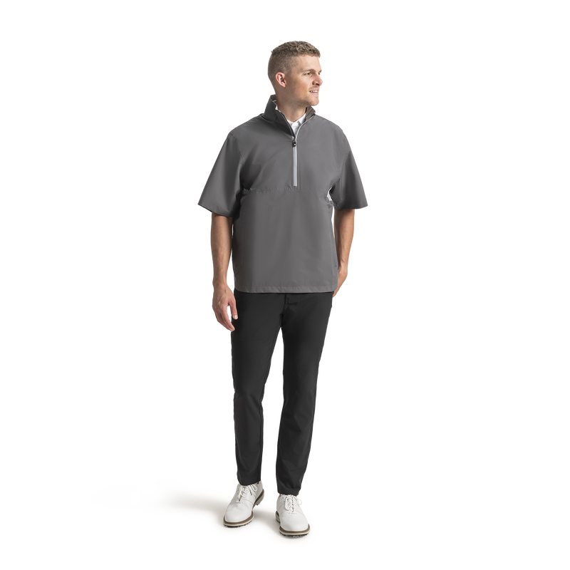HydroLite X Short Sleeve Rain Shirt - Charcoal / Grey