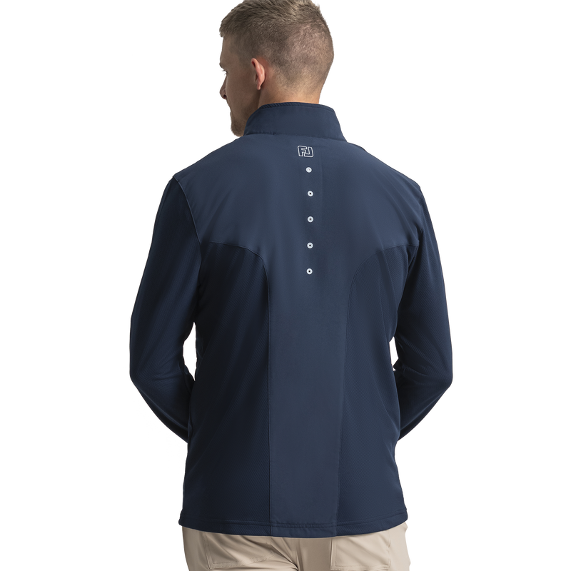 TempoSeries Hybrid Full-Zip Jacket - Navy