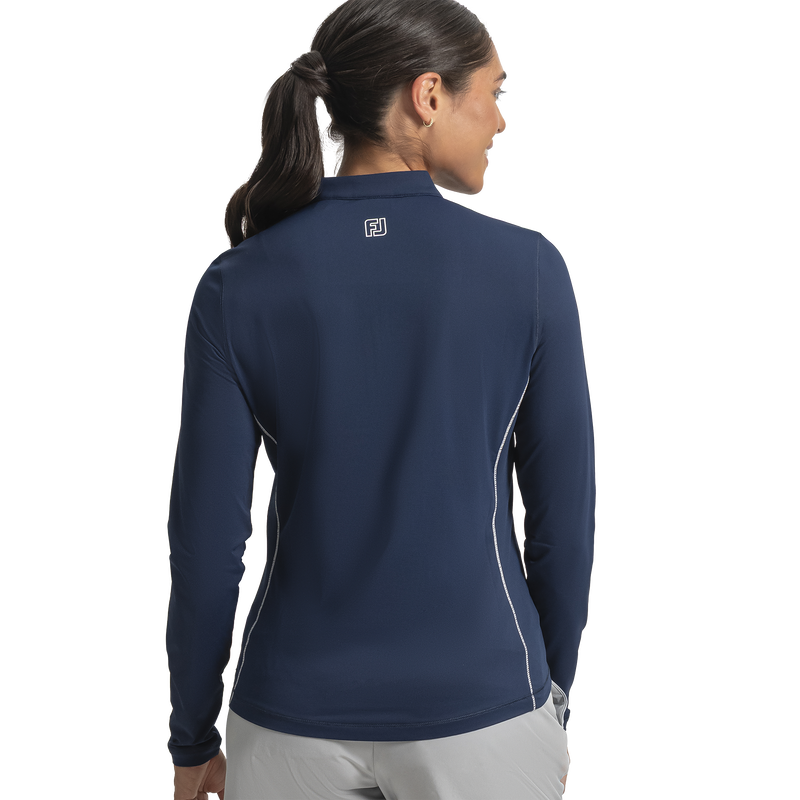 TempoSeries Quarter-Zip Sun Protection Women - Navy