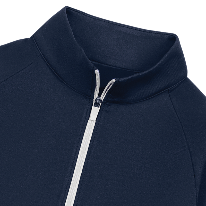 Full-Zip Mid-Layer Junior Girl - Navy