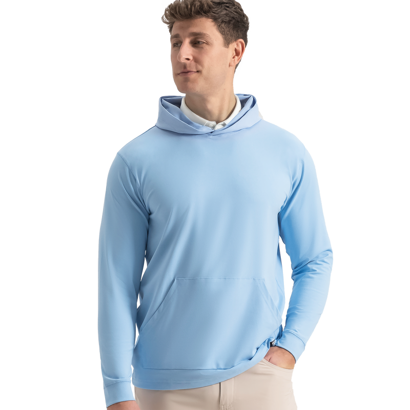 Approach Hoodie - Heather Light Blue