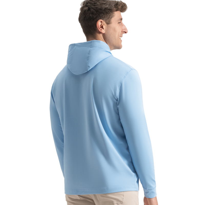 Approach Hoodie - Heather Light Blue