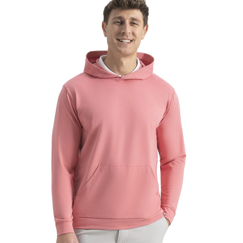 Approach Hoodie - Heather Cape Red