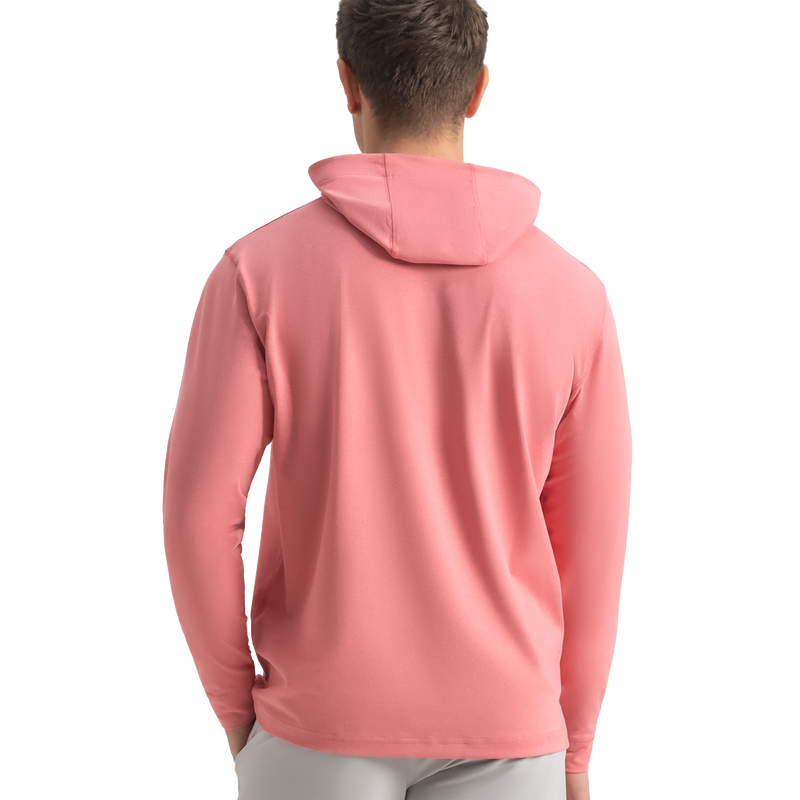 Approach Hoodie - Heather Cape Red
