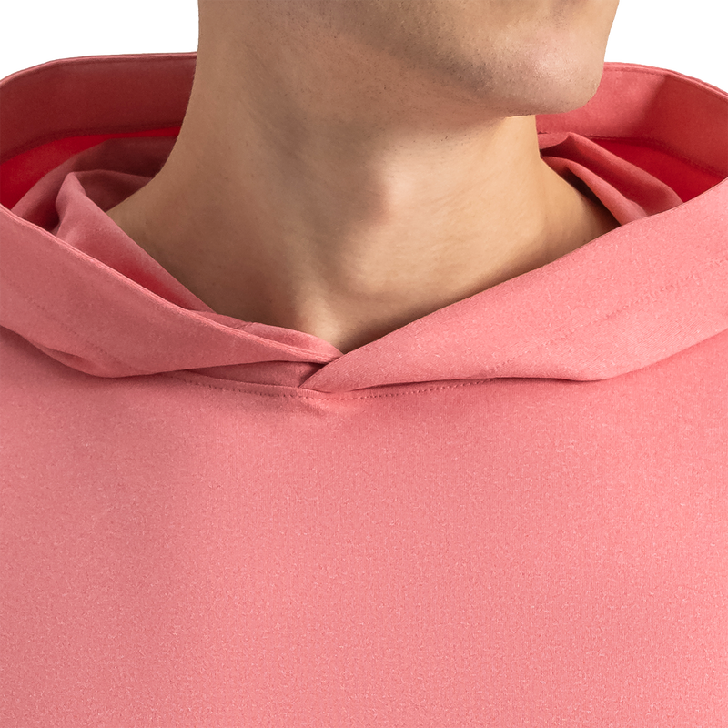 Approach Hoodie - Heather Cape Red
