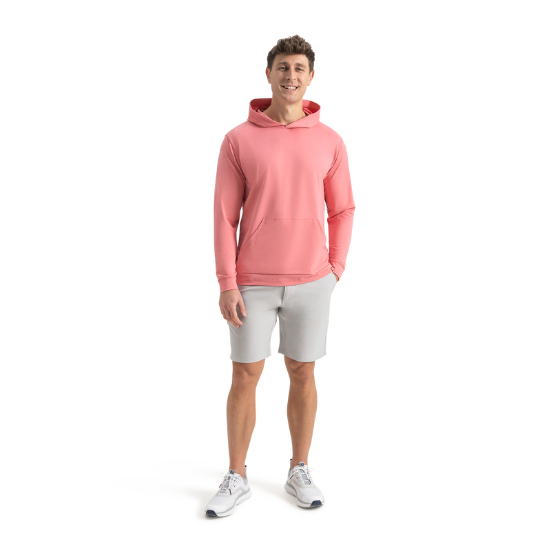 Approach Hoodie - Heather Cape Red