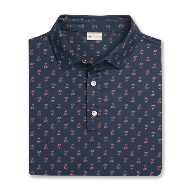 Island Ace Lisle - Navy / Nantucket Red