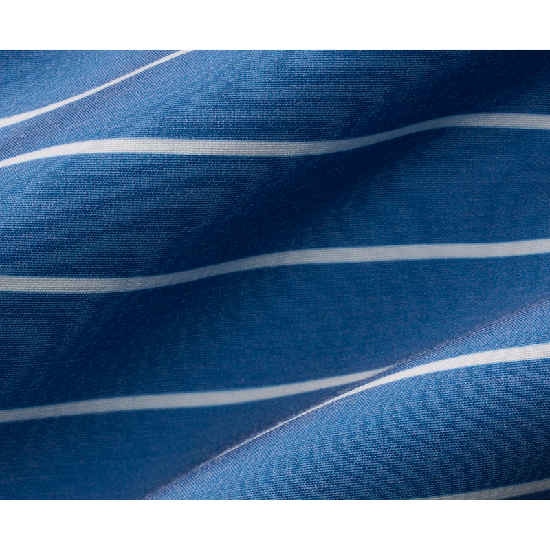 Bayberry Striped Trunk - Ocean Blue / White