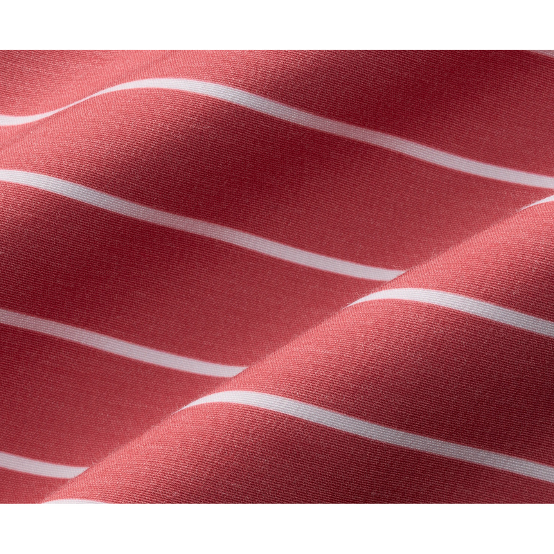 Bayberry Striped Trunk - Coastal Red / White