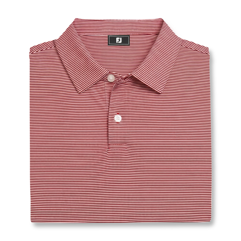 MicroFeeder Stripe Lisle (Junior) - Red / White