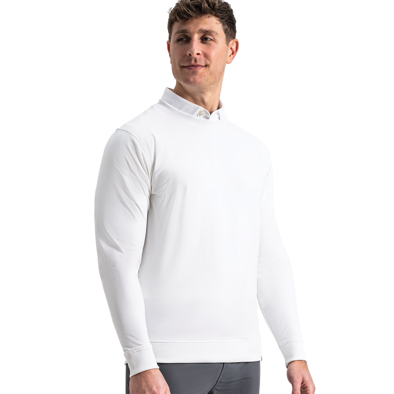 Approach Crewneck - White