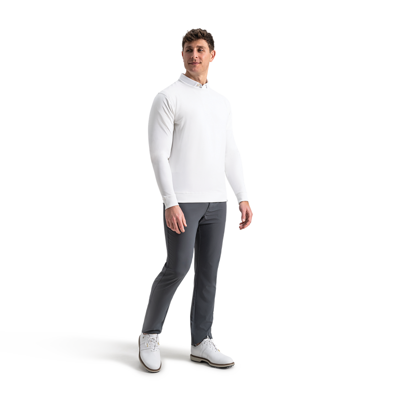Approach Crewneck - White