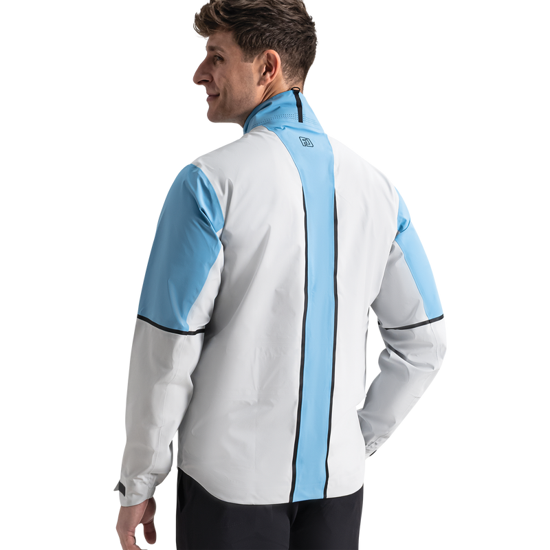 DryJoys Select LX Rain Jacket - Mid Blue / Oyster Grey