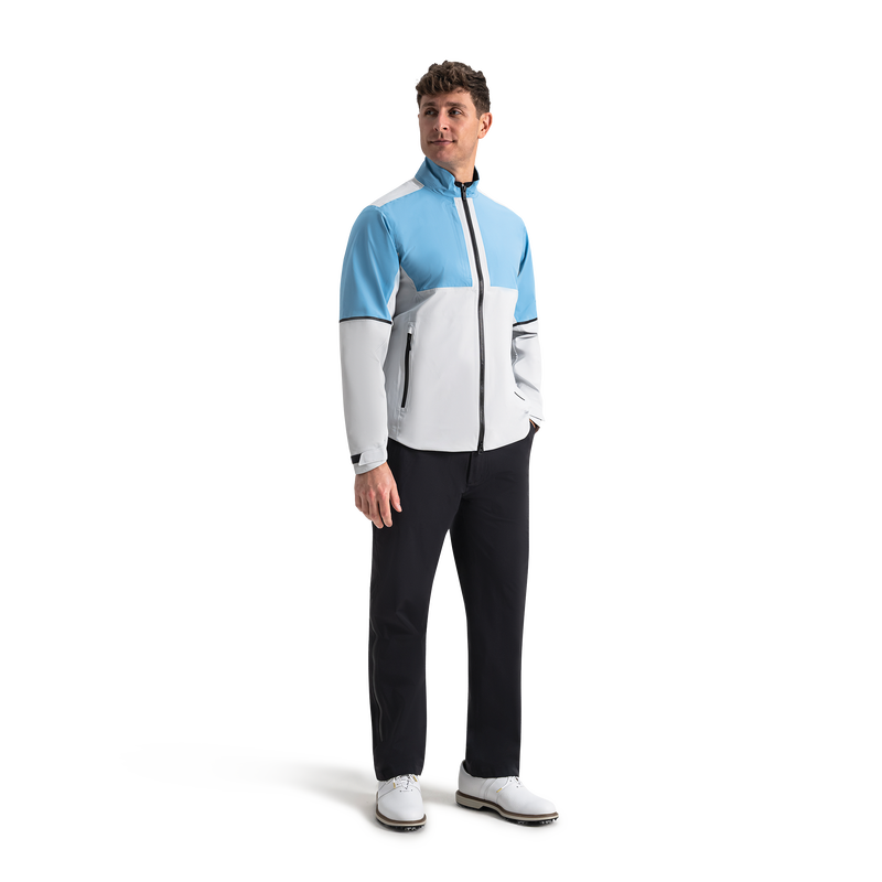 DryJoys Select LX Rain Jacket - Mid Blue / Oyster Grey